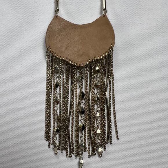 Stella & Dot Analena Pendant Necklace Mixed Metal Tones Stones Pearls - Picture 10 of 10